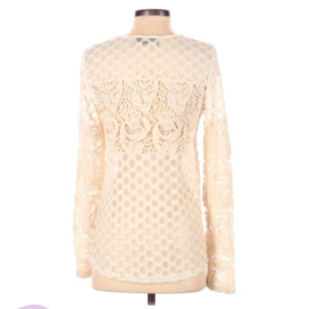 Sunday in Brooklyn Anthro lace interlude top